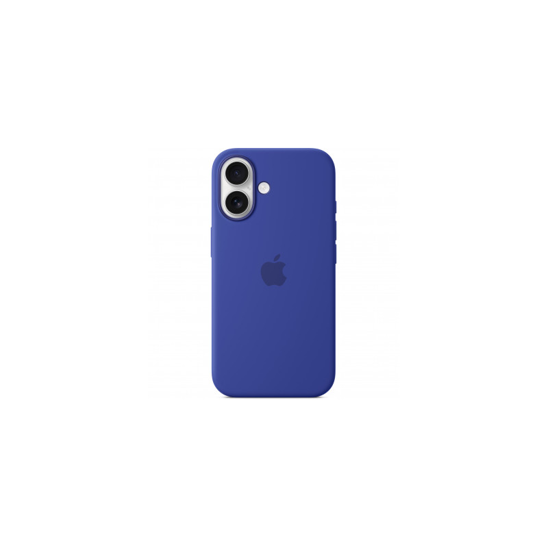 Apple MYY63ZM/A Silicone Case avec MagSafe for Apple iPhone 16 - Ultramarine